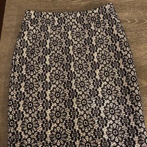 Banana Republic Lace Mid Skirt